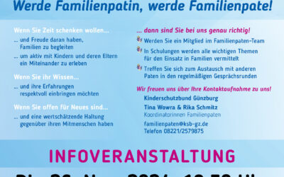 Werde Familienpate, werde Familienpatin!